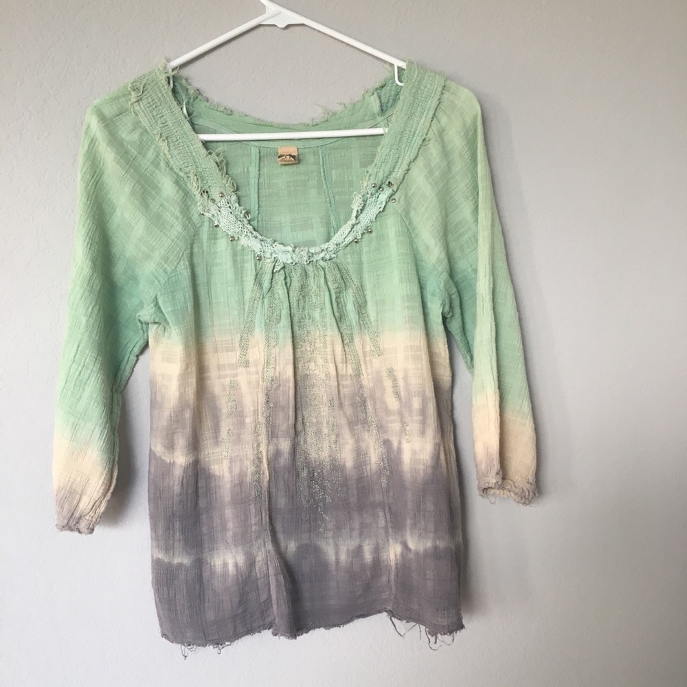Free people tiedye top